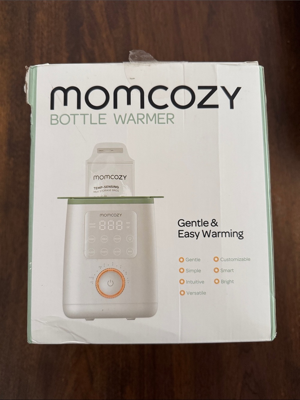 Momcozy White Bottle Warmer - Gentle & Easy Warming